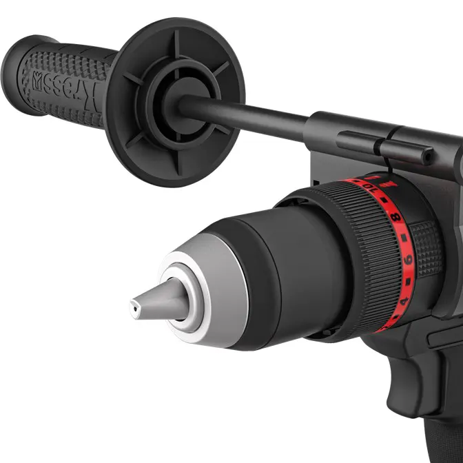 KRESS Hammer Drill 13mm 20V BL 150Nm Kit - Image 7