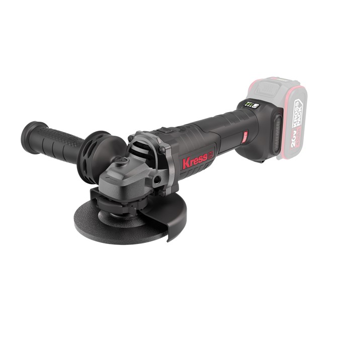 KRESS Grinder 3 speed 115mm 20V BL KIT - Image 3