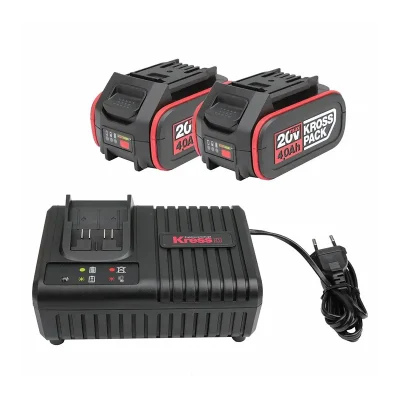 KRESS 4Ah Battery 20V 6A Charger Kit