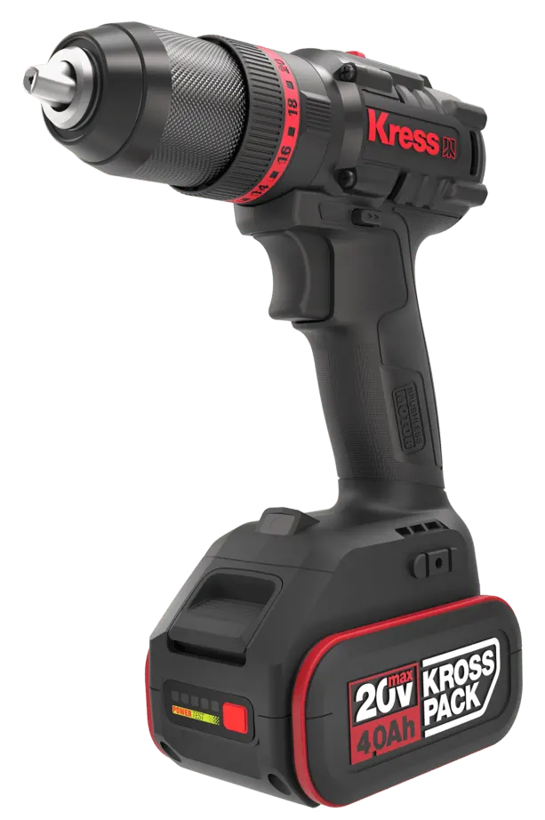 KRESS KUC30 Cordless Hammer Drill Kit