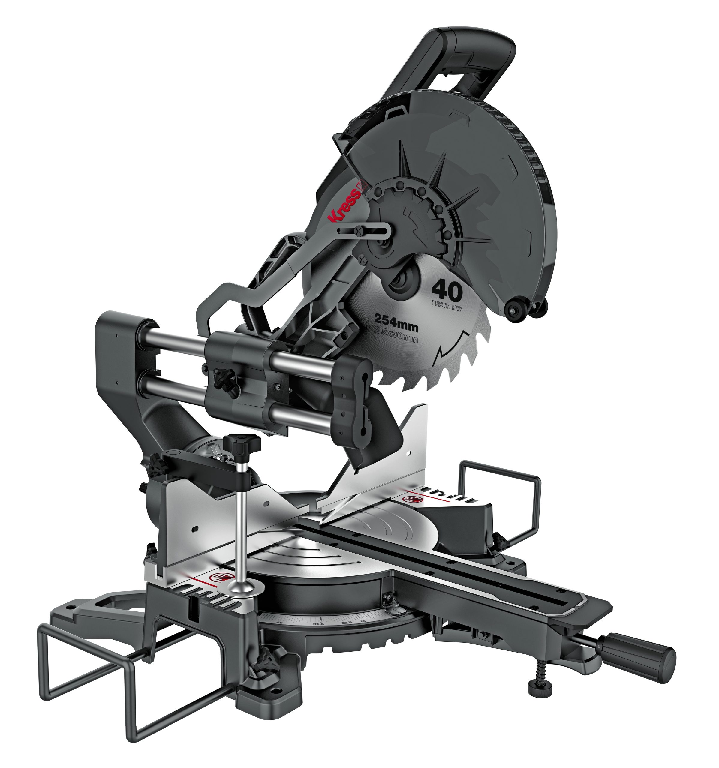 KRESS Brushless Mitre Saw 255mm 20V