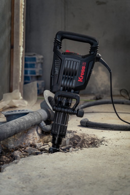 KRESS 15kg Demolition Hammer 1750W 50J - Image 5