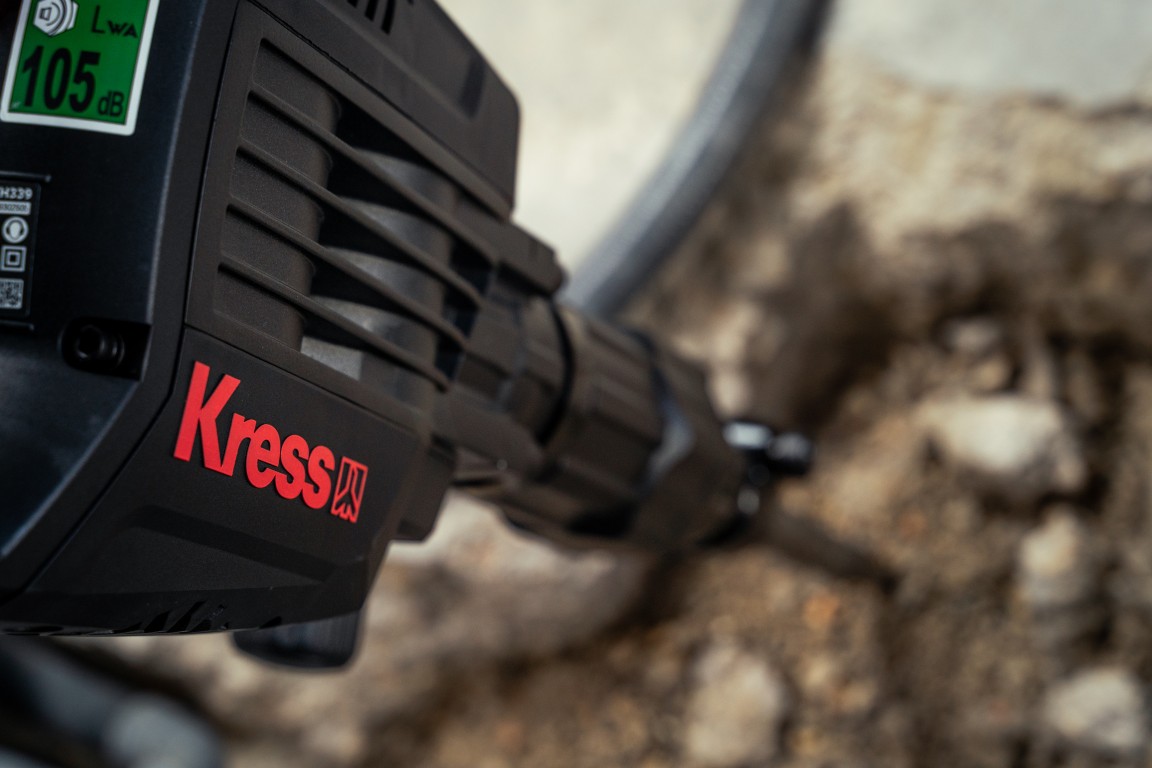 KRESS 15kg Demolition Hammer 1750W 50J - Image 3